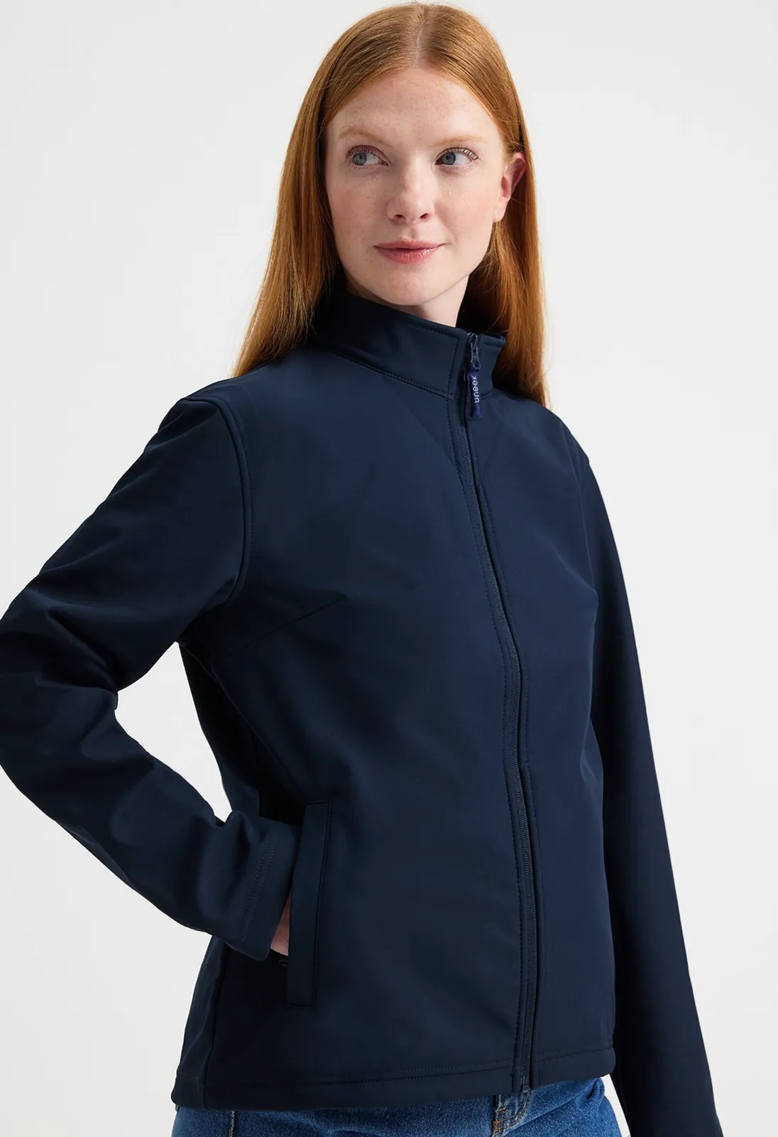 Ladies Classic Full Zip Soft Shell Jacket - Image 2
