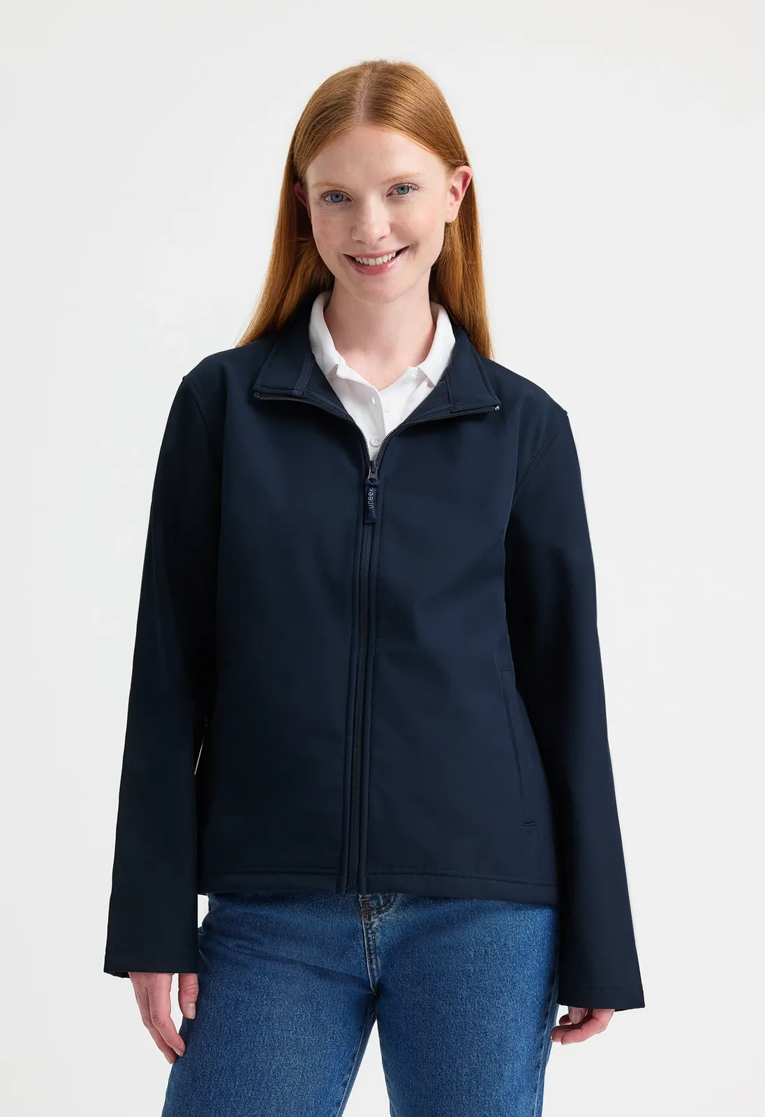 Ladies Classic Full Zip Soft Shell Jacket - Image 5