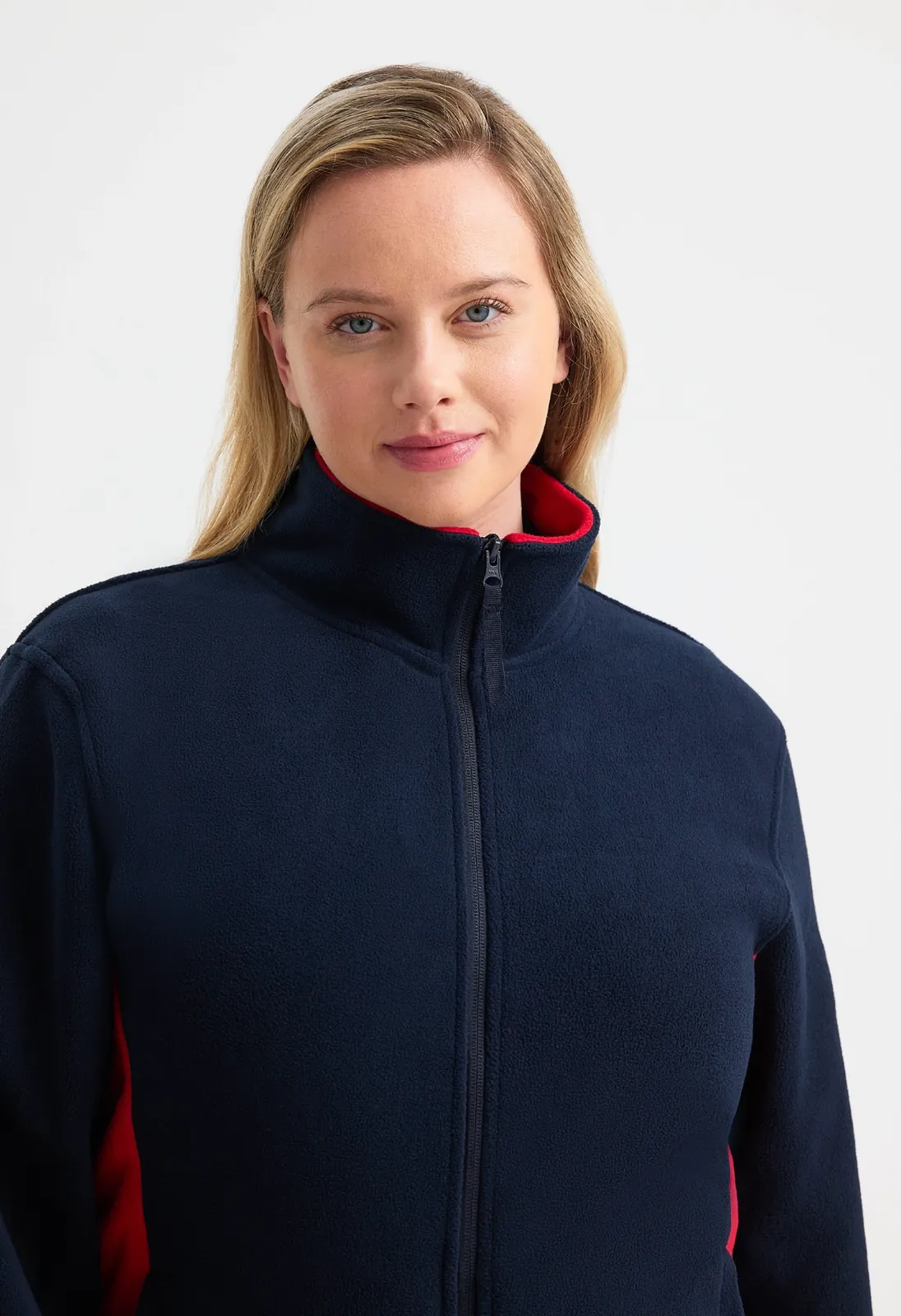 Two Tone Full Zip Fleece Jacket - Image 3